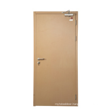 Factory Direct Sale Construction Hotel Wood Print Fire Proof Door